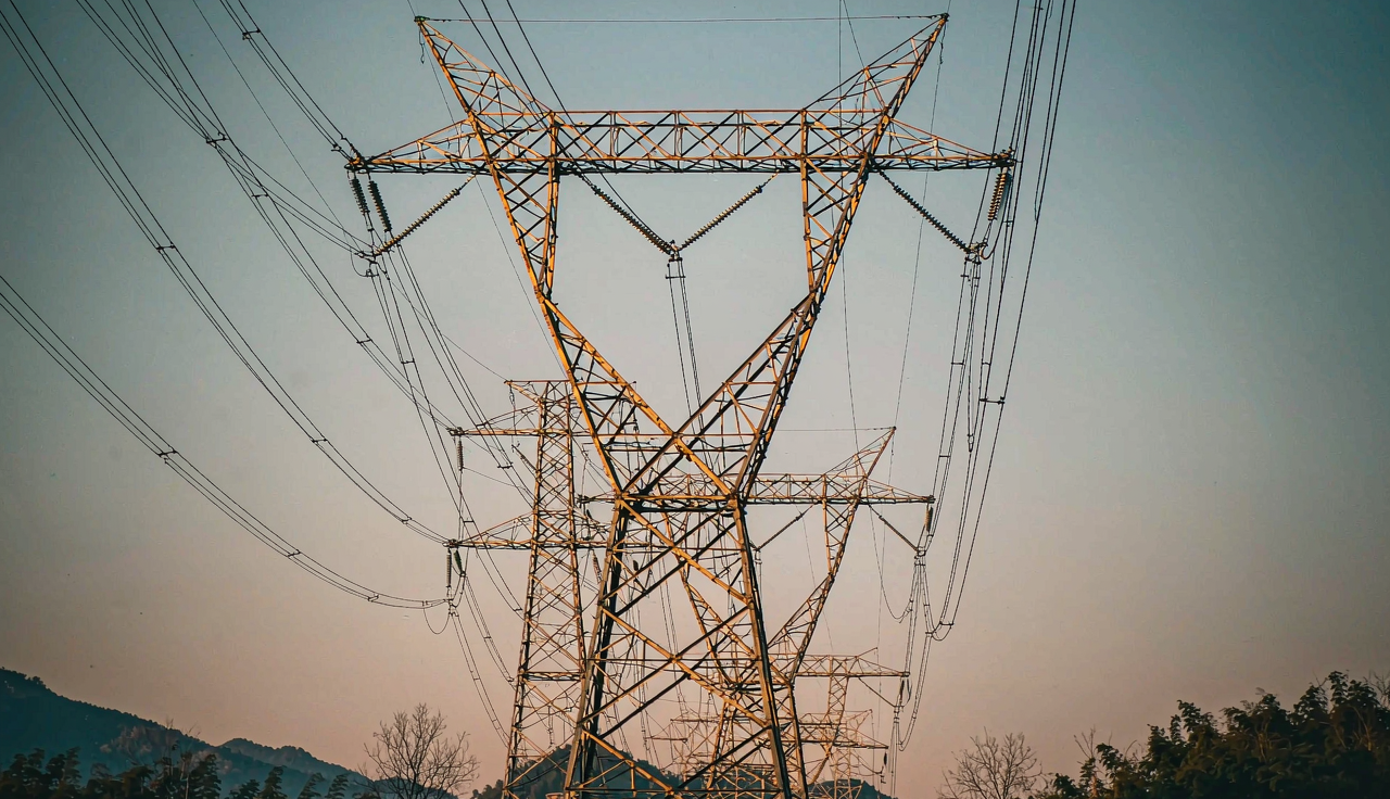Representative high-voltage power infrastructure and transmission